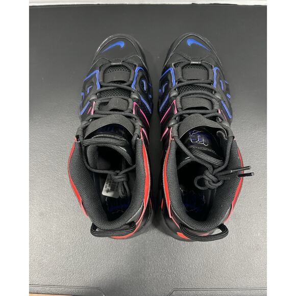 Nike Air More Uptempo Electric FD0729 001 Size 9.5 Black Blue Red Pink Pippen main image 8